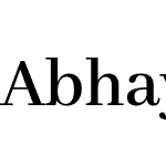 Abhaya Libre SemiBold