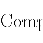 Computer Modern