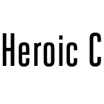 Heroic Condensed Medium