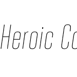 Heroic Condensed Thin