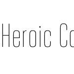 Heroic Condensed Thin