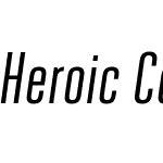 Heroic Condensed Regular