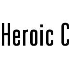 Heroic Condensed Medium