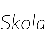 SkolarSansPEEx-ThIt