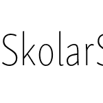 SkolarSansPECp-Th