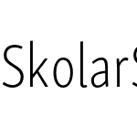 SkolarSansPECp-El