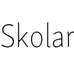 SkolarSansPECn-Th