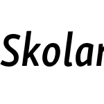 SkolarSansPECn-SbIt