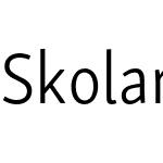 SkolarSansPECn-Lt