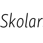 SkolarSansPECn-ElIt