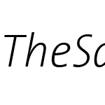 TheSans OT 2XL