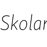 SkolarSansPE-ThIt