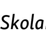 SkolarSansPE-MeIt