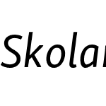 SkolarSansPE-It