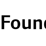 FoundryFormSans