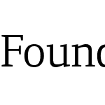 FoundryFormSerif