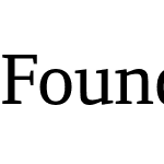 FoundryFormSerif