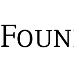 FoundryFormSerif