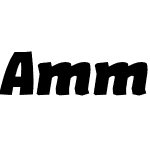 AmmanV3 Sans Extrabold Italic