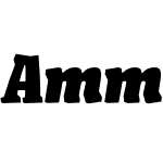 AmmanV3 Serif Extrabold Italic