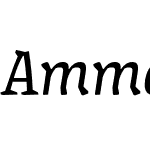 AmmanV3 Serif Regular Italic