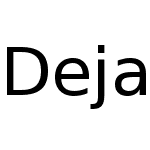 DejaVu Sans