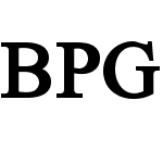 BPG Serif