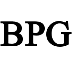 BPG Serif