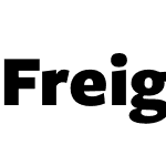 FreightSans Pro Black