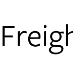 FreightSans Pro Book