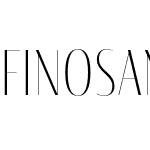 Fino Sans Title