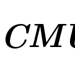 CMU Serif