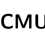 CMU Sans Serif