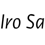 Iro Sans