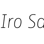 Iro Sans