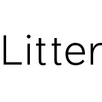Littera Text Light