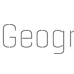 Geogrotesque Stencil A Th