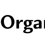 Organic Bold