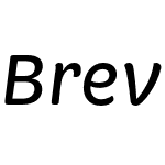 Brevia Medium Italic