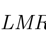 LMRoman8