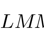 LMMathItalic8