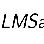 LMSans12