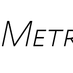 Metro Nova W01SC