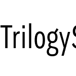 Trilogy Sans Cm