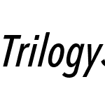 Trilogy Sans Md Cm