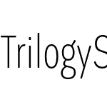 Trilogy Sans Th Cm