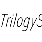 Trilogy Sans Th Cm