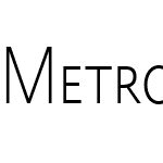 Metro Nova W01SC