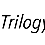 Trilogy Sans Cn