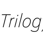 Trilogy Sans Th